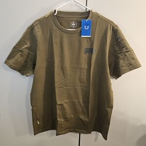 Men's Khaki Short Sleeve Tee